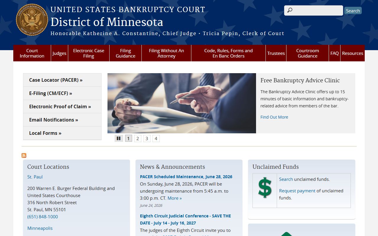 Federal bankruptcy pathway reference for Houston County-related filings