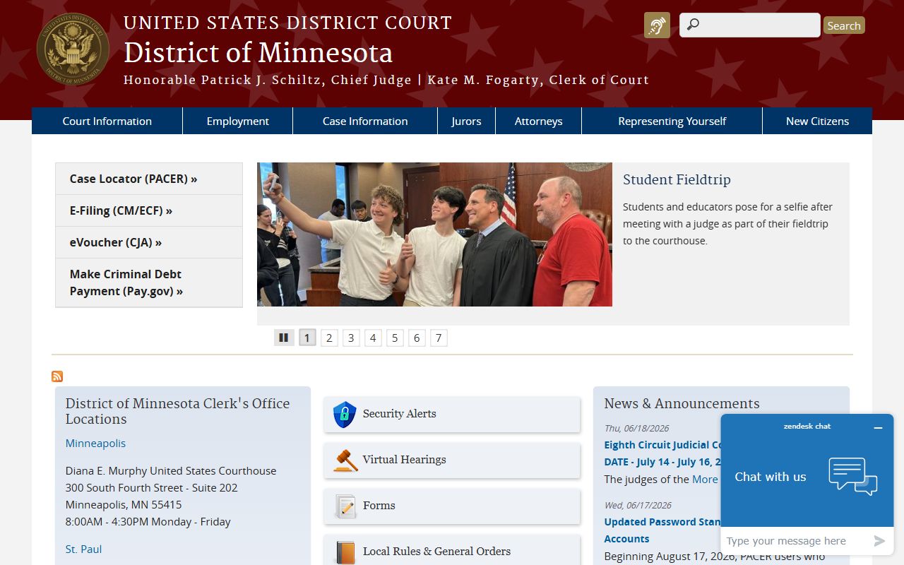 Houston County judicial pathways with federal court context